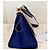 Bolso Céline Trapeze Tricolor Grande Cuero Negro Azul Taupe Gris pardo - vista 14