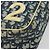 Borsa a Spalla in Tela Trotter Christian Dior PVC Blu Navy Argento Auth 177902 - vista 10