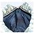 Borsa a Spalla in Tela Trotter Christian Dior PVC Blu Navy Argento Auth 177902 - vista 17