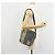 Borsa a Spalla in Tela Trotter Christian Dior PVC Blu Navy Argento Auth 177902 - vista 22