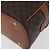 Céline Borsa a mano in tela Macadam CELINE in pelle PVC marrone oro Auth 178270 D'oro - vista 11
