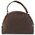 Céline Borsa a mano in tela Macadam CELINE in pelle PVC marrone oro Auth 178270 D'oro - vista 3