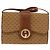 Gucci Borsa a Spalla Micro GG in Tela Beige Oro Auth am11560 D'oro - vista 2