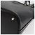 Borsa a mano in pelle Gianni Versace 2 in 1 Nera Argento Auth 177571 Nero - vista 13