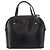 Borsa a mano in pelle Gianni Versace 2 in 1 Nera Argento Auth 177571 Nero - vista 3