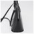 Borsa a mano in pelle Gianni Versace 2 in 1 Nera Argento Auth 177571 Nero - vista 4