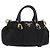 PRADA Handtasche Nylon 2-Wege Schwarz Gold Auth 178100 Golden