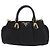 PRADA Handtasche Nylon 2-Wege Schwarz Gold Auth 178100 Golden - Ansicht 2
