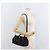 PRADA Handtasche Nylon 2-Wege Schwarz Gold Auth 178100 Golden - Ansicht 25