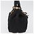 PRADA Handtasche Nylon 2-Wege Schwarz Gold Auth 178100 Golden - Ansicht 4