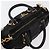 PRADA Handtasche Nylon 2-Wege Schwarz Gold Auth 178100 Golden - Ansicht 6