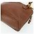 Borsa a mano in pelle GUCCI Bamboo 2way Marrone Oro 007 1014 0231 Auth YKZ1296 D'oro - vista 14