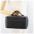 CHANEL COCO Marca Vanity Borsa a Mano Pelle Caviar Nera Oro CC Auth 178691 Nero D'oro - vista 21