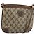 Gucci Borsa a Spalla GG Supreme PVC Beige Oro Auth 177800 D'oro