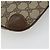 Gucci Borsa a Spalla GG Supreme PVC Beige Oro Auth 177800 D'oro - vista 12