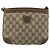 Gucci Borsa a Spalla GG Supreme PVC Beige Oro Auth 177800 D'oro - vista 2