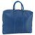 LOUIS VUITTON Epi Porta Documenti da Viaggio Borsa Business Blu M41144 LV Auth 178528