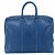 LOUIS VUITTON Epi Porta Documenti da Viaggio Borsa Business Blu M41144 LV Auth 178528 - vista 2