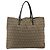 Borsa a mano in tela Zucca FENDI nera e marrone Auth 175118 Nero - vista 2