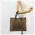 Borsa a mano in tela Zucca FENDI nera e marrone Auth 175118 Nero - vista 23