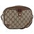 Borsa Sherry Line GG Supreme Web di GUCCI in PVC beige e oro 89 02 066 Auth 178969 D'oro