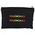 Borsa Clutch BALENCIAGA in tela nera e argento 459745 Auth bs34917A Nero - vista 2