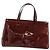 LOUIS VUITTON Borsa Wilshire PM Monogram Vernis Pomme D'amour M93642 Auth BA12387A Rosso - vista 3