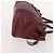 Borsa a mano in pelle Gancini Salvatore Ferragamo 2 pezzi Rosso Bianco Auth BA12348 - vista 12