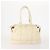 Borsa a mano in pelle Gancini Salvatore Ferragamo 2 pezzi Rosso Bianco Auth BA12348 - vista 2