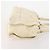 Borsa a mano in pelle Gancini Salvatore Ferragamo 2 pezzi Rosso Bianco Auth BA12348 - vista 4