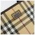 Bolso de mano de PVC cuero beige con estampado Nova Check de BURBERRY Auth BA12421 - vista 14