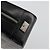 Borsa a mano Gancini in pelle nera e argento di Salvatore Ferragamo Auth BA12414A Nero - vista 14
