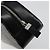 Borsa a mano Gancini in pelle nera e argento di Salvatore Ferragamo Auth BA12414A Nero - vista 15