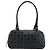 Borsa a mano Gancini in pelle nera e argento di Salvatore Ferragamo Auth BA12414A Nero - vista 2