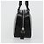 Borsa a mano Gancini in pelle nera e argento di Salvatore Ferragamo Auth BA12414A Nero - vista 5