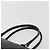 Borsa a mano Gancini in pelle nera e argento di Salvatore Ferragamo Auth BA12414A Nero - vista 8