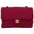 CHANEL Matelassé 25 Borsa a Spalla con Catena Cotone Viola Oro CC Auth 177962 D'oro Porpora - vista 2