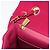 CHANEL Matelassé 25 Borsa a Spalla con Catena Cotone Viola Oro CC Auth 177962 D'oro Porpora - vista 21