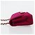 CHANEL Matelassé 25 Borsa a Spalla con Catena Cotone Viola Oro CC Auth 177962 D'oro Porpora - vista 5