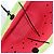 Sac Tote Watermelon LOEWE en raphia 2 en 1 Rouge Auth 178041SM - vue 11