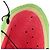 Sac Tote Watermelon LOEWE en raphia 2 en 1 Rouge Auth 178041SM - vue 20