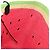 Sac Tote Watermelon LOEWE en raphia 2 en 1 Rouge Auth 178041SM - vue 21