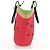 Sac Tote Watermelon LOEWE en raphia 2 en 1 Rouge Auth 178041SM - vue 3