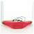 Sac Tote Watermelon LOEWE en raphia 2 en 1 Rouge Auth 178041SM - vue 5