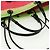 Sac Tote Watermelon LOEWE en raphia 2 en 1 Rouge Auth 178041SM - vue 7