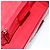 Borsa a mano Gancini in pelle rossa e argento di Salvatore Ferragamo Auth BA12430 Rosso - vista 18