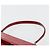 Borsa a mano Gancini in pelle rossa e argento di Salvatore Ferragamo Auth BA12430 Rosso - vista 8