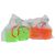 LOUIS VUITTON Clip per Capelli Cube in Plastica Arancione LV Auth 176749A