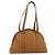 Borsa Tote Vicetos Logogram MCM in pelle PVC marrone e oro Auth 177569 D'oro