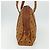 Borsa Tote Vicetos Logogram MCM in pelle PVC marrone e oro Auth 177569 D'oro - vista 4